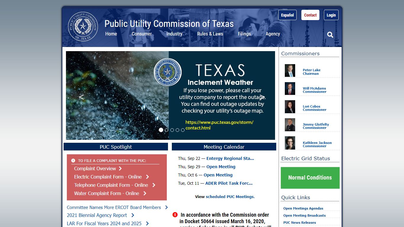 Public Utility Commission of Texas